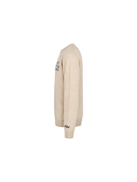 Sweter Mc2 Saint Barth beżowy