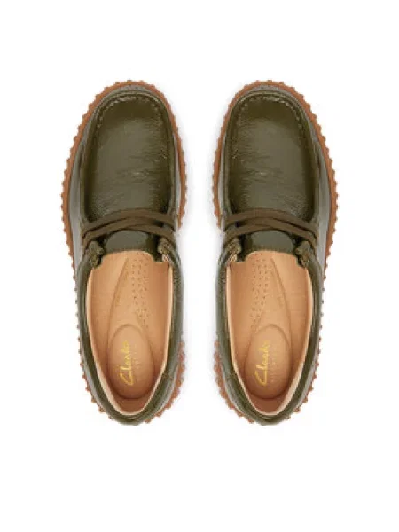 Polobotky Clarks zelené