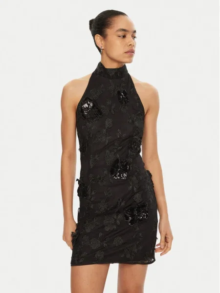ROTATE Rochie cocktail negru