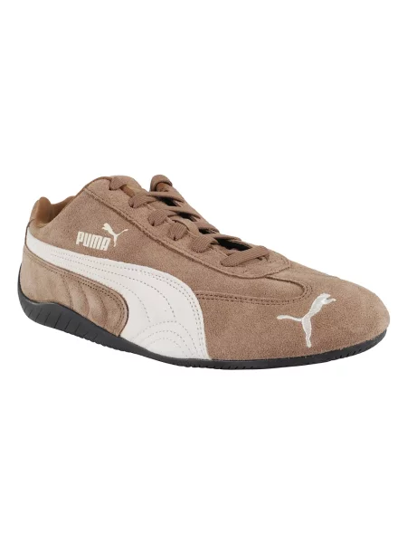 Sneakersy Puma zamszowe brązowe