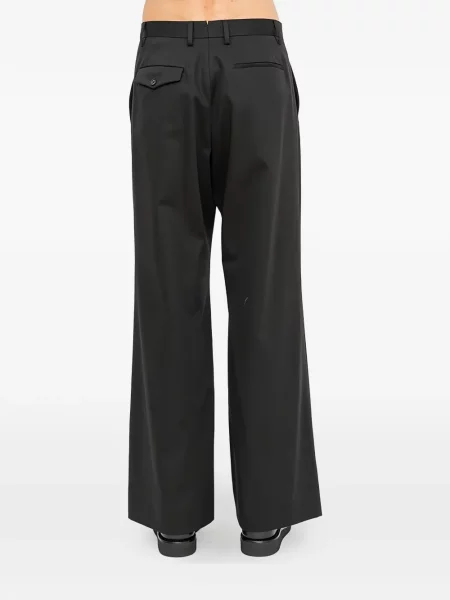 Pantaloni Ann Demeulemeester evazate negru