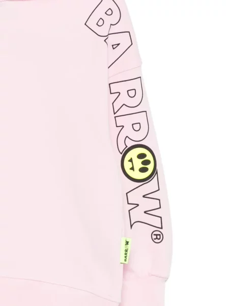 Bluza z kapturem dziecięca Barrow różowa