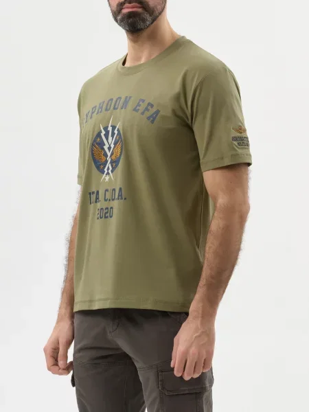 Футболка Aeronautica Militare зелена