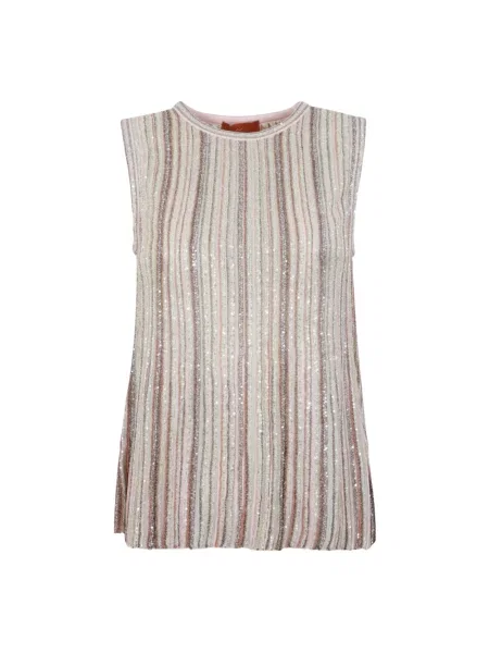 Sweter Missoni różowy