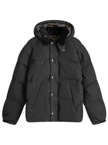 Kurtka puchowa Barbour czarna