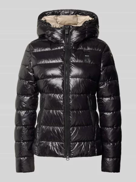 Blauer Kurtka Pikowana Caroll schwarz czarna
