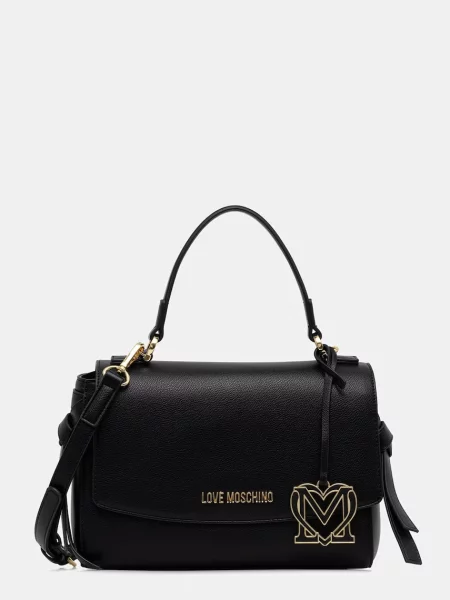 Love Moschino geantă crossbody pentru femei negru