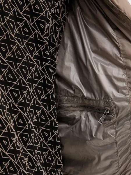 Armani Exchange Steppelt kabát barna