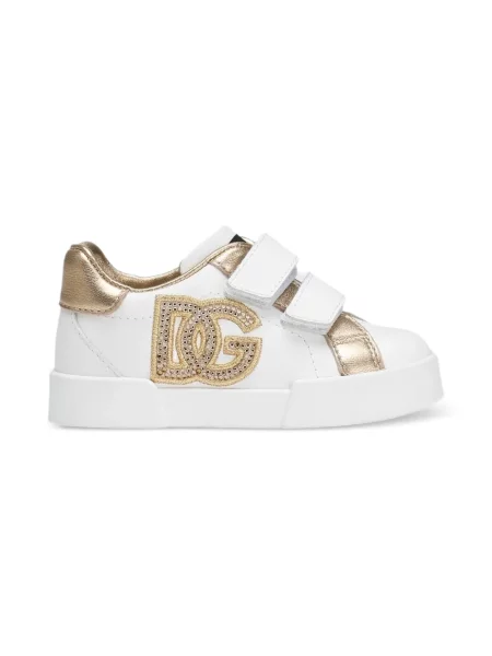 Sneakersy dziecięce Dolce And Gabbana białe
