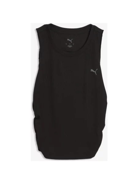 Koszulka na ramiączkach kobieta Puma Cloudspun Rib XS czarny