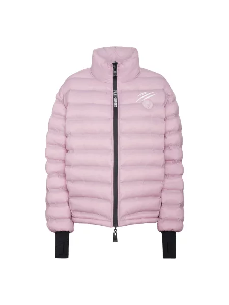 Kurtka bomber Plein Sport ocieplany różowy