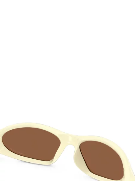 Ochelari de soare Oakley cu imprimeu geometric galben