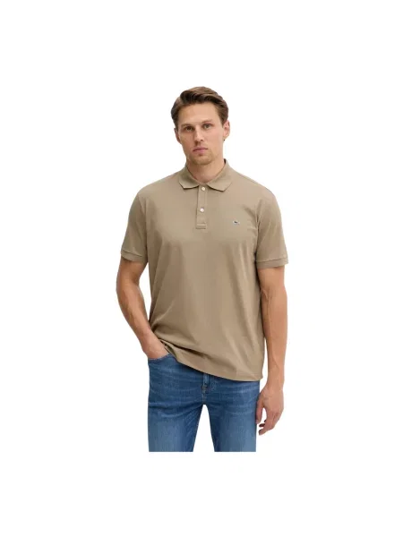 Paul&Shark polo Knitwear brązowa