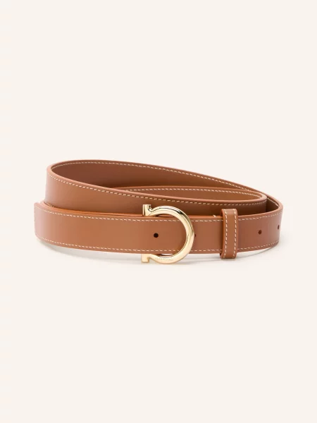 Pásek Ferragamo hnědý
