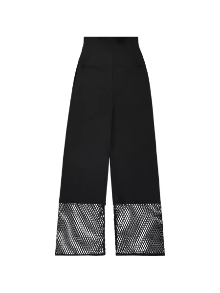 Pantaloni Ellery plasă negru