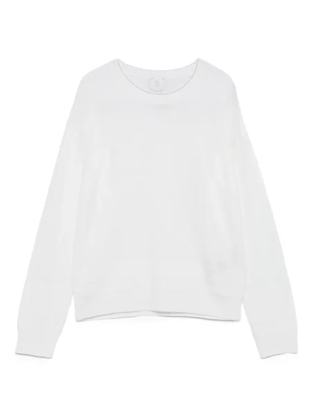 Pulover Eleventy de lână alb