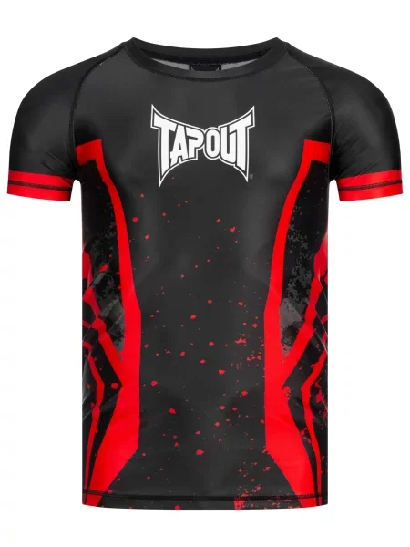 Tapout Sportiniai marškinėliai Kendall raudona juoda