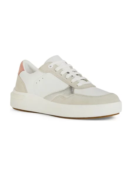 Sneakersy Geox białe
