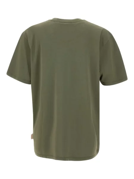 Tricou Bob cu decolteu rotund verde