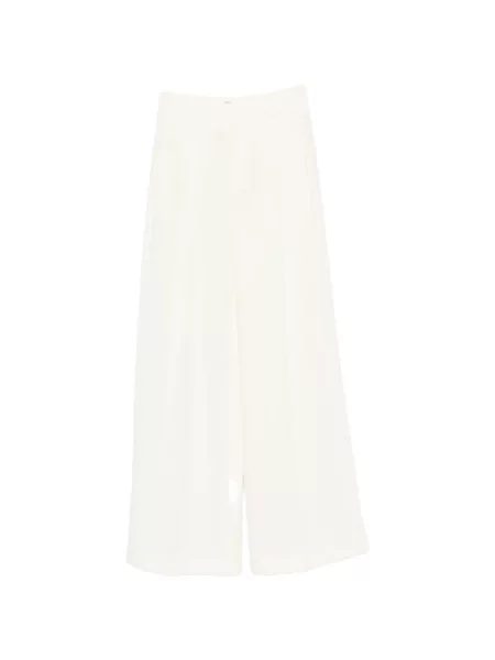 Pantaloni Twinset alb