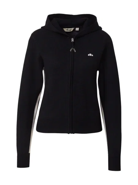 ELLESSE Geacă tricotată Laneisa negru alb