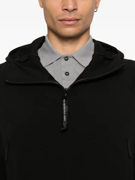Hoodie C.p. Company με κουκούλα μαύρο