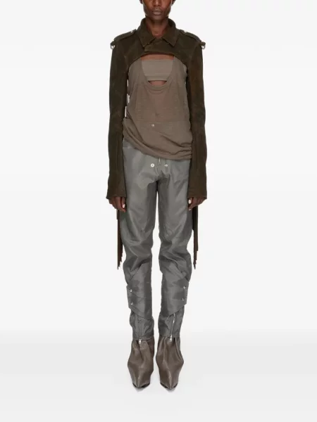Nohavice Rick Owens hnedá