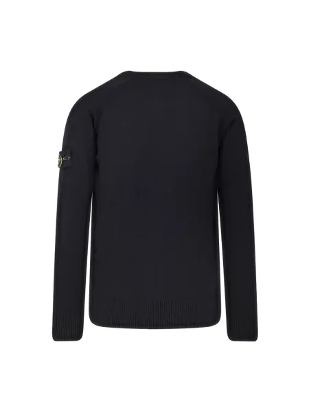 Sweter Stone Island z kamieniami czarny
