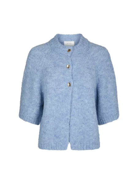 Kardigan Neo Noir wełniany niebieski