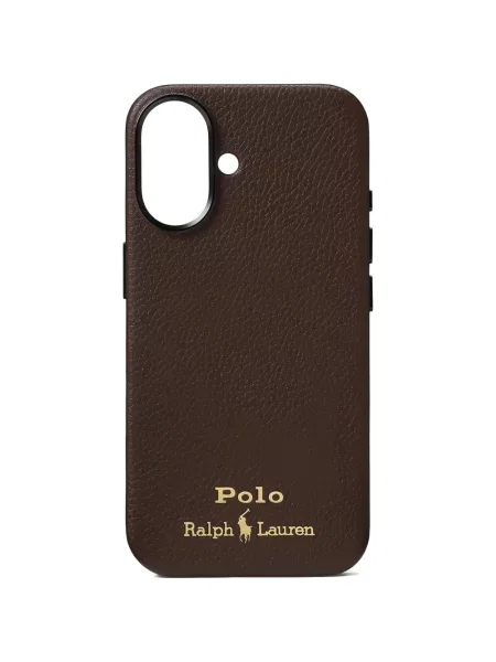 Кожени ръкавици Polo Ralph Lauren с пейсли десен с връзки сиво