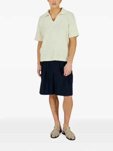 Tricou Krost tricotate alb