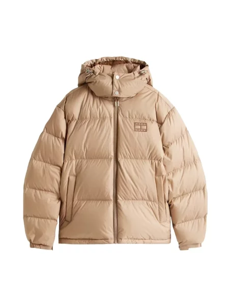 Geacă de blugi Tommy Hilfiger maro