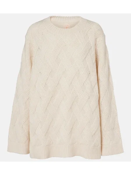 Vuneni džemper Jardin Des Orangers bijela