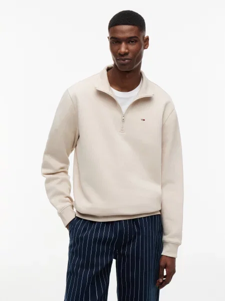 Palton Tommy Jeans bej