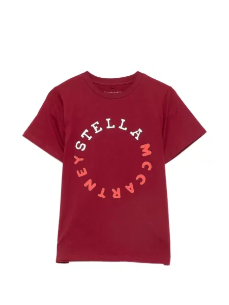 Koszulka dziecięca Stella Mccartney czerwona
