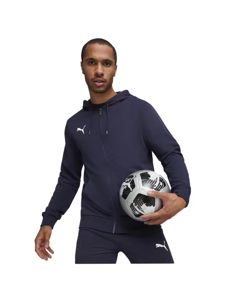 Bluza Z Kapturem Team Goal niebieska