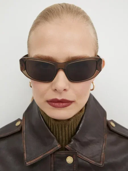 Balenciaga ochelari de soare maro