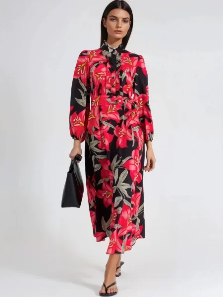 MSN Collection Ruha Maxi' piros
