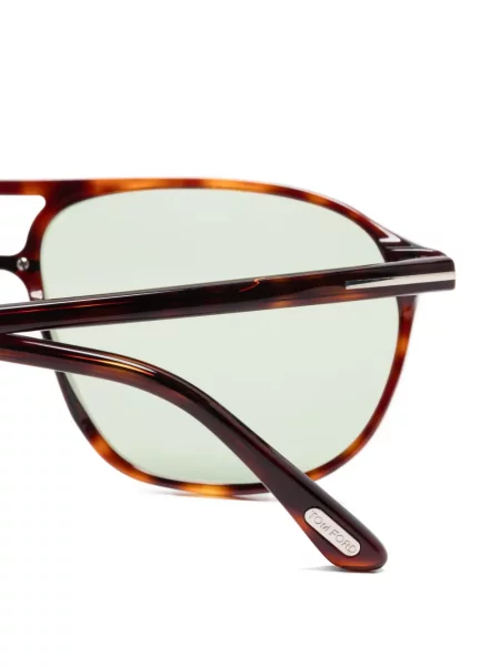 Ochelari de soare aviator Tom Ford Eyewear maro