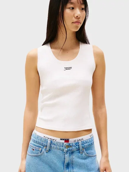Майка Tommy Jeans біла