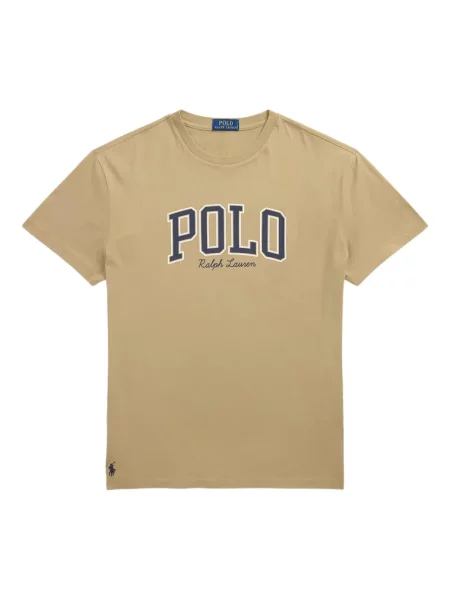 Μικρός κασκέτο Polo Ralph Lauren με χαμηλή μέση υφαίνω διαγωνίως πράσινο