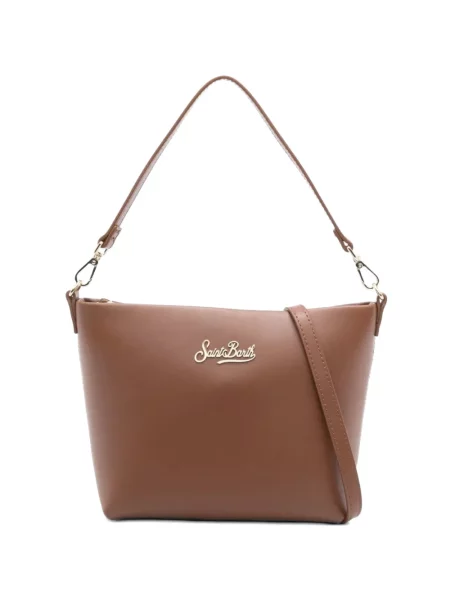 Geantă shopper Mc2 Saint Barth din piele maro