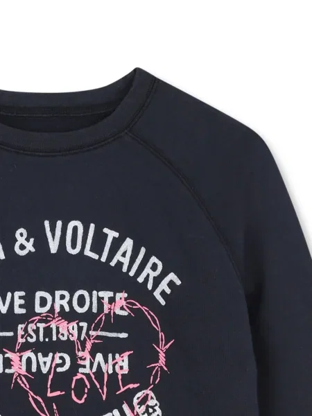 Bluza dziecięca Zadig & Voltaire czarna