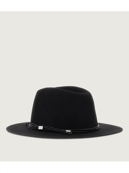 Guess Pălărie Fedora negru
