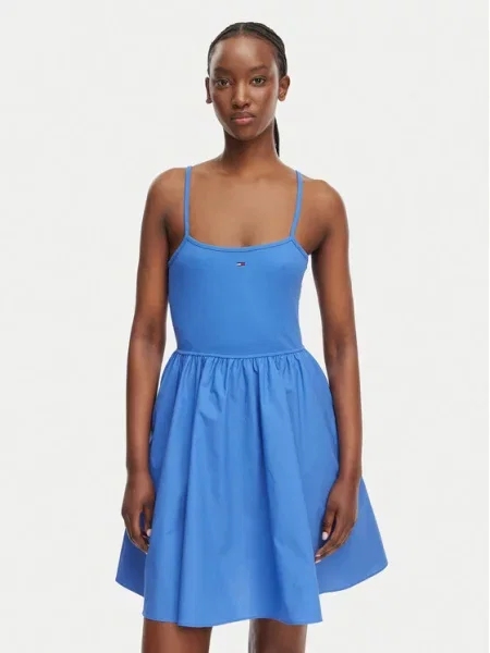 Tommy Jeans Rochie de vară albastru
