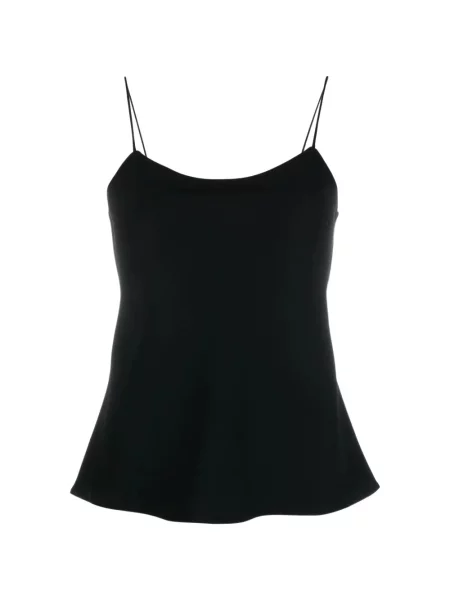 Top The Row cu bretele negru