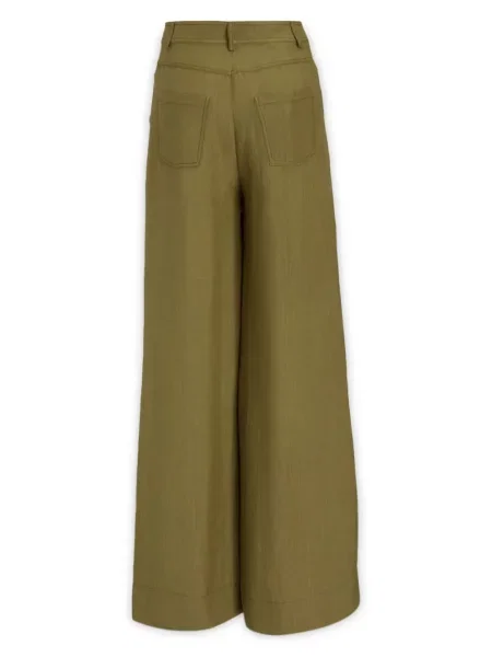 Pantaloni Alberta Ferretti verde
