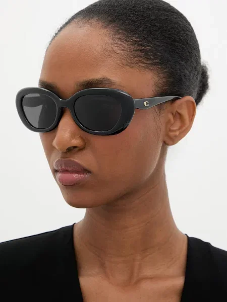 Coach ochelari de soare pentru femei negru