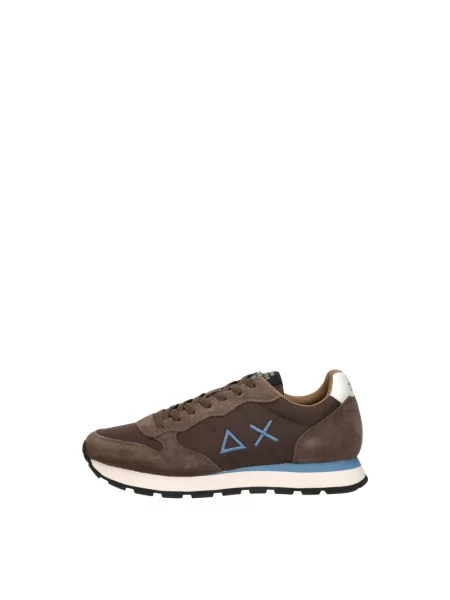 Sneakersy Sun68 brązowe