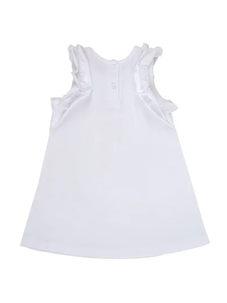 Rochie copii Lili Gaufrette alb